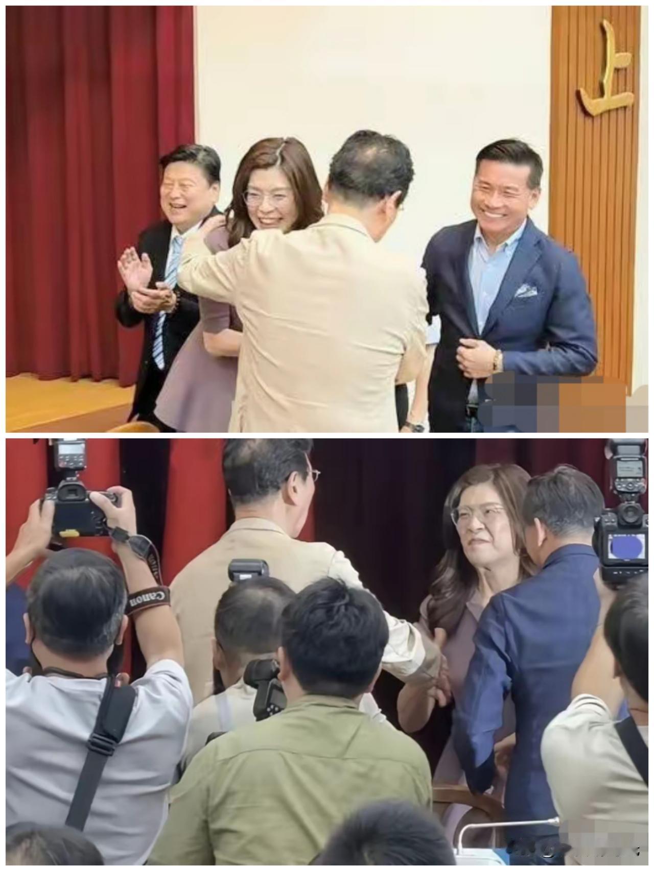 今天，对国民党主席郑丽文来说，真是“双喜临门”了。首先，她不仅跟媒体人赵少康再次