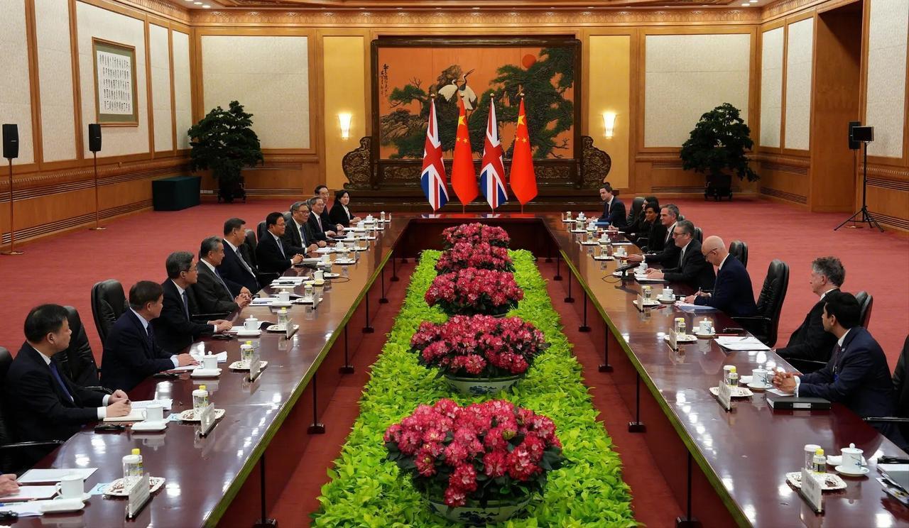 成了，中英谈好了1月29日上午，英国首相斯塔默如愿和中方会见。经过会谈，