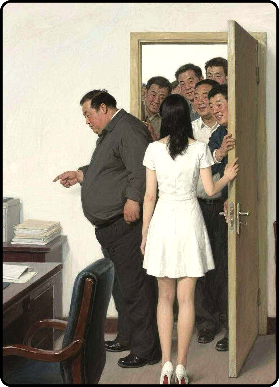 一看到这种椅子就很害怕