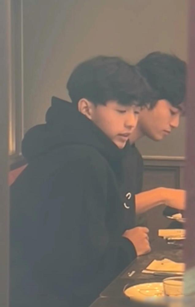 大家发现没？张柏芝的3个儿子，老二谢振南才是那个底子最好的，长大以后