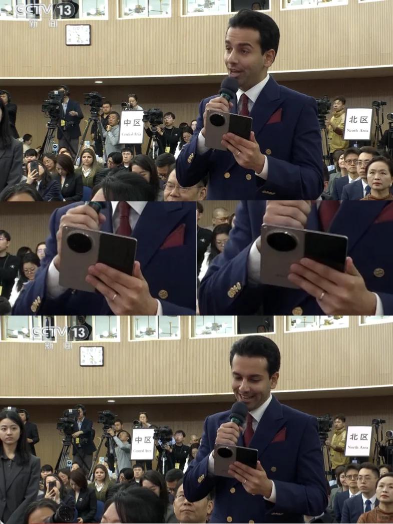 方浩明用的什么手机？刷了一遍记者们的装备，用大疆Pocket3来采访记录，A