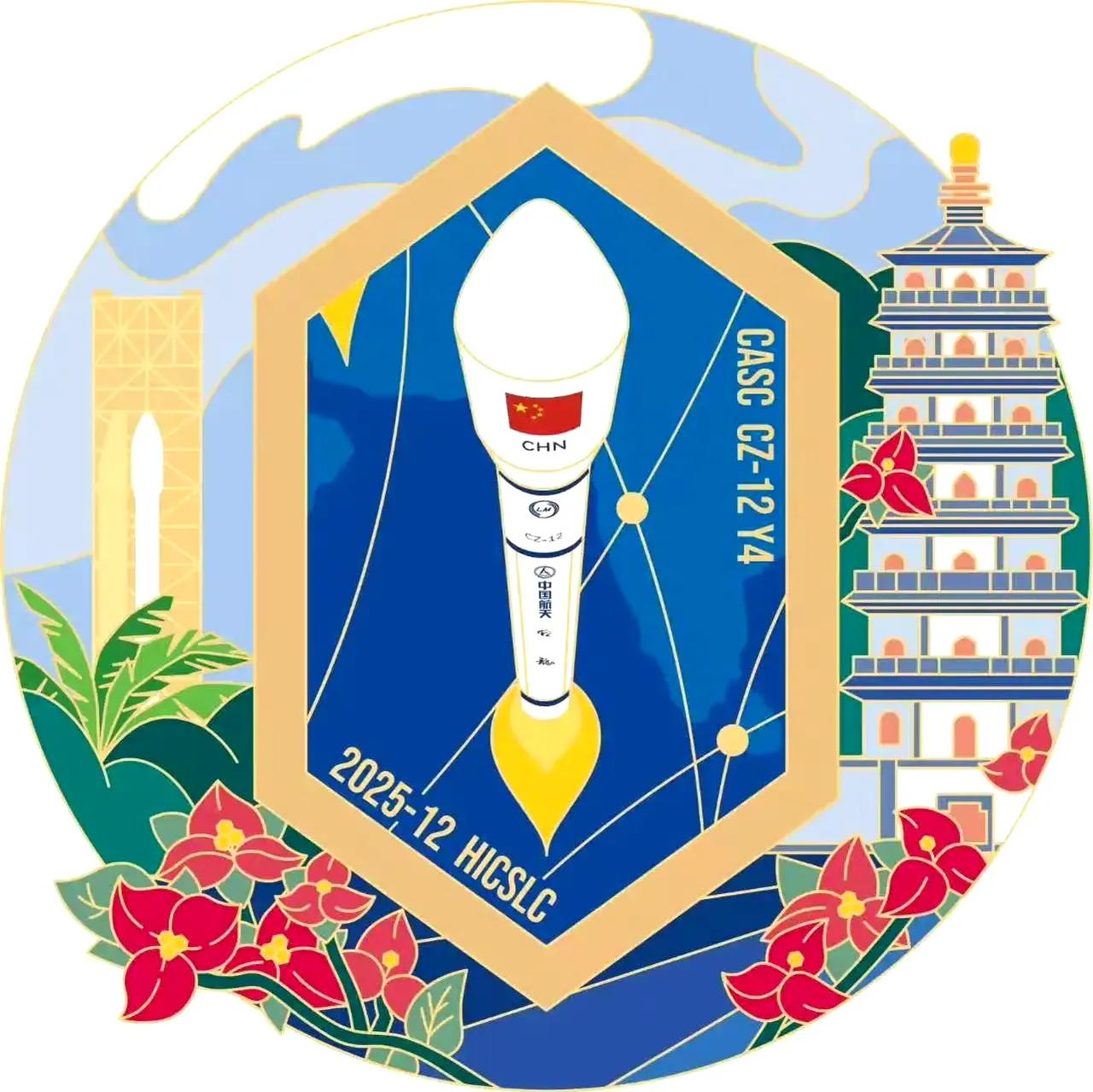 今早七点又一发长征十二号稳稳当当将九颗星网组网卫星送入太空，今天正好是12月12