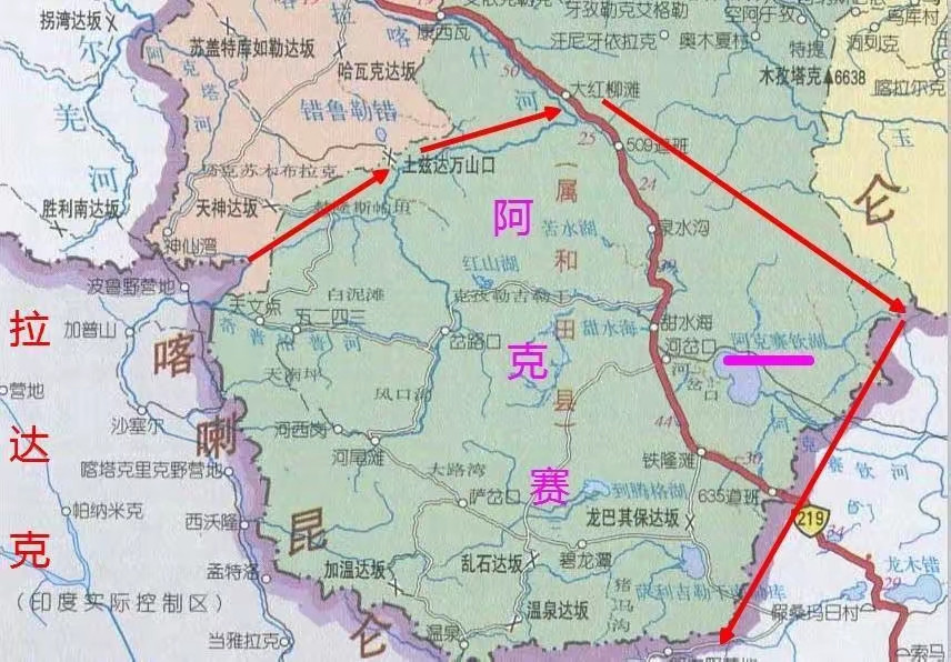 比藏南还要命！这数万平方公里土地一旦丢了，新藏线将被印度卡死大家好，我是小洲！谈及中印边境，绝大多数