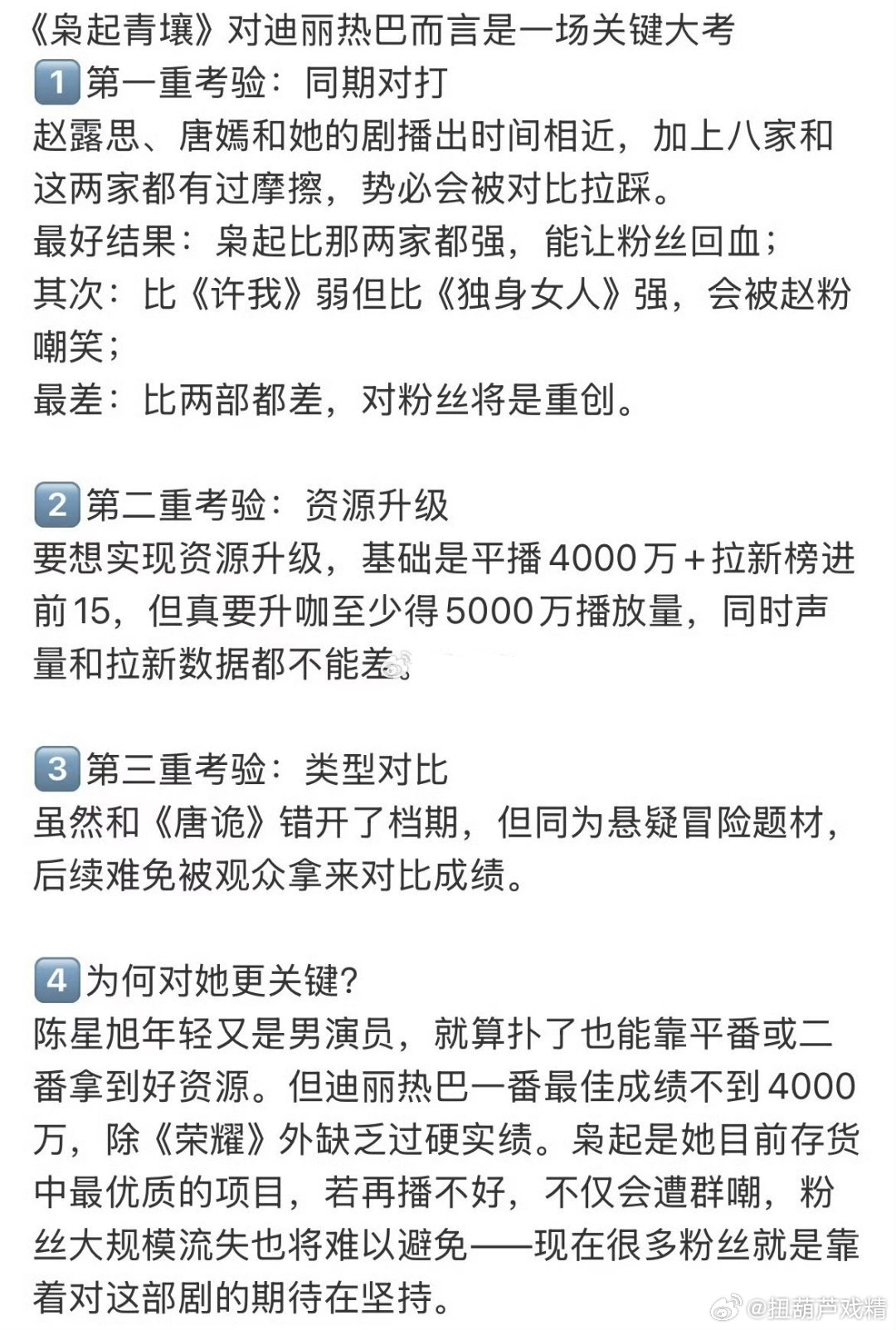 正主播剧爱丽丝急丝了，分析的头头是道[捂脸哭]​​​