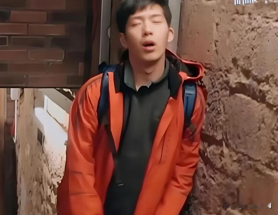 《花儿与少年2》井柏然搬行李，一脸崩溃，想吐槽的样子。可他在别的综艺全是嘻嘻哈哈