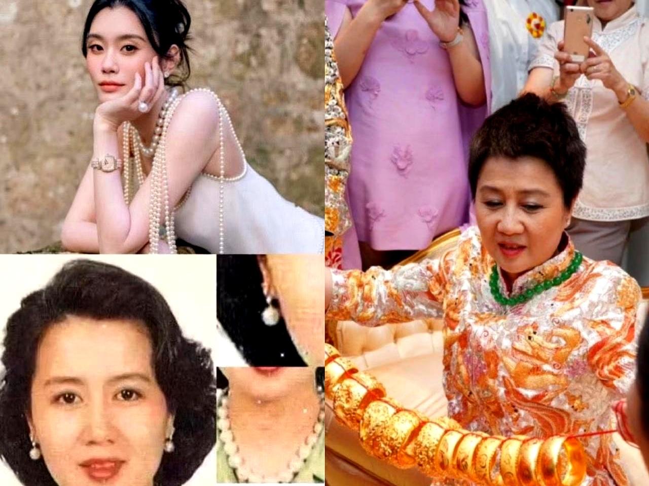 是不是太偏心了？同样是送礼，四太梁安琪给女儿和儿媳的东西，看着差别还真不小，难