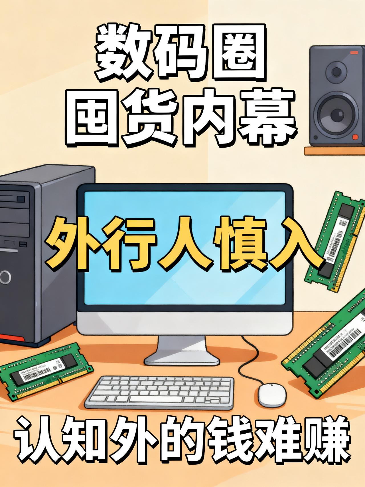 内存条涨价，为什么大家都不愿意囤了？藏在数码圈里没人敢明说的囤货内幕，外行人冲