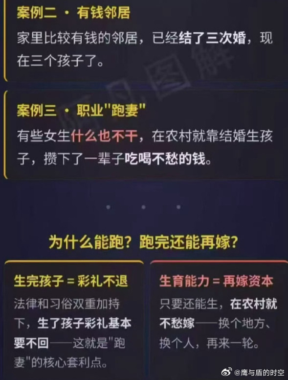 农村现在真的流行跑妻族吗？我老家农村也有这种现象，就是花了好多彩礼娶了老婆，但是