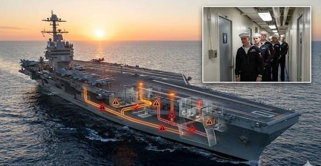 看到有分析说，这次福特号厕所被堵，污水横流的原因基本可以确定是福特号超期部署导致