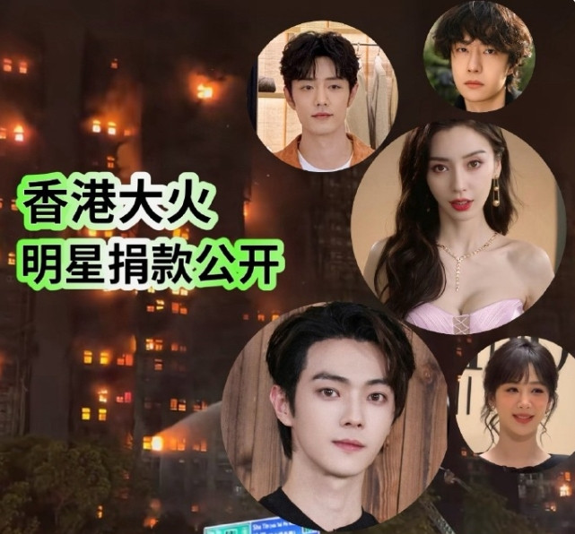 今天热烈讨论的是明星捐款