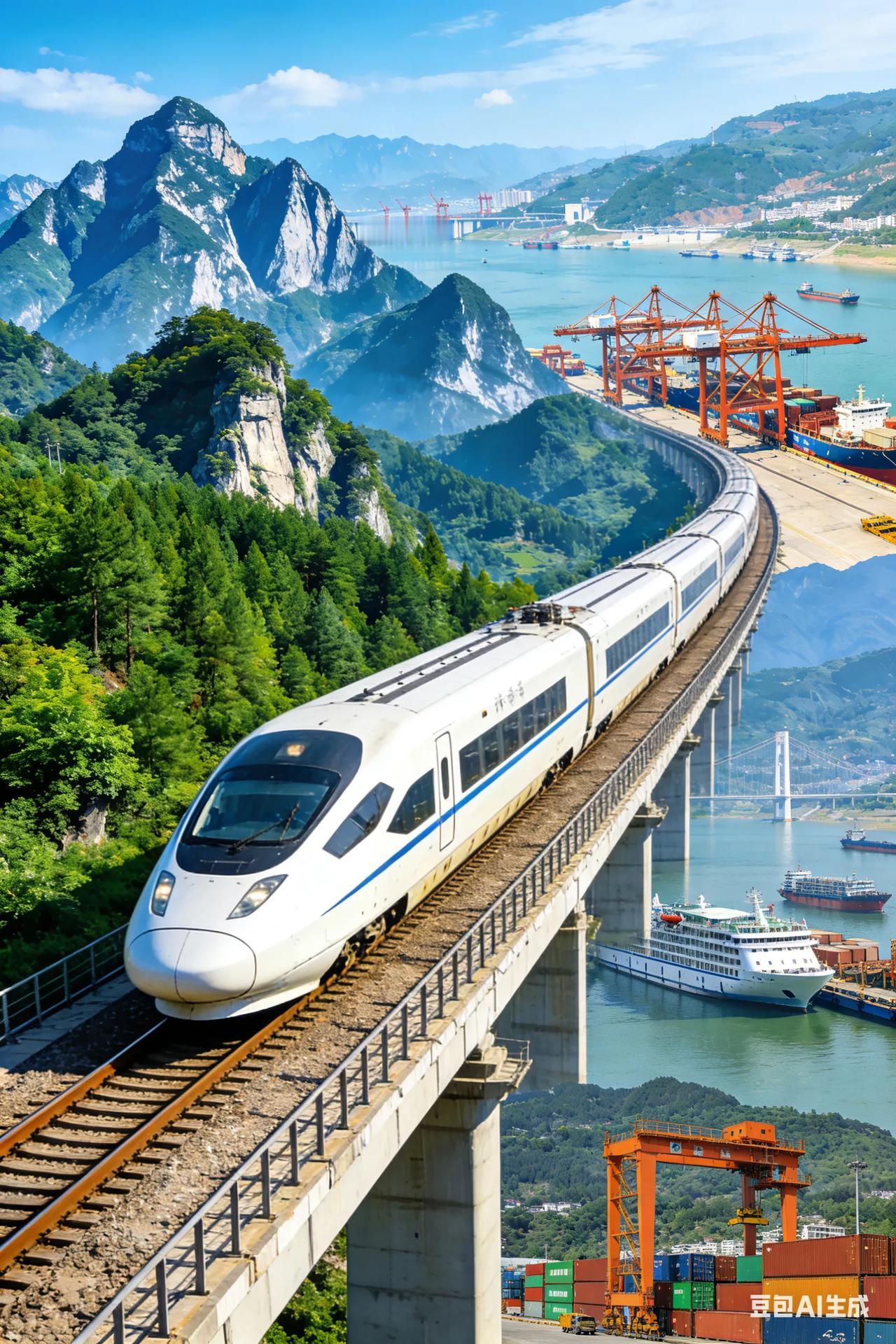 新渝万高铁全线隧道贯通！看似不沾湖北，实则藏着这些大利好🔥重磅消息！新渝