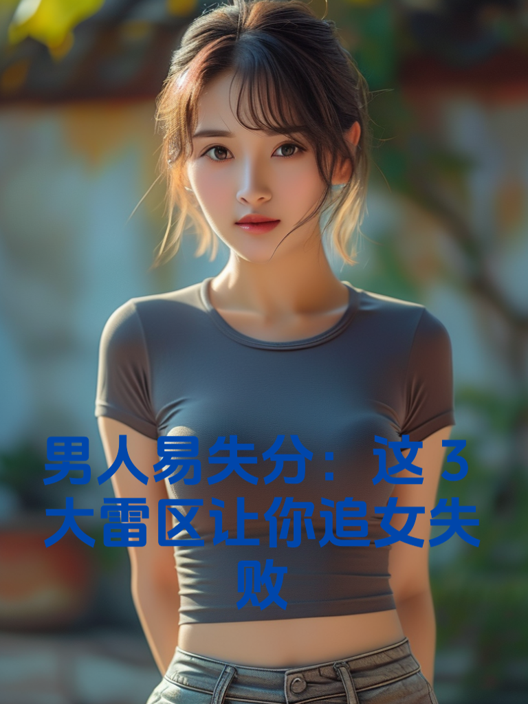 男人易失分：这3大雷区让你追女失败