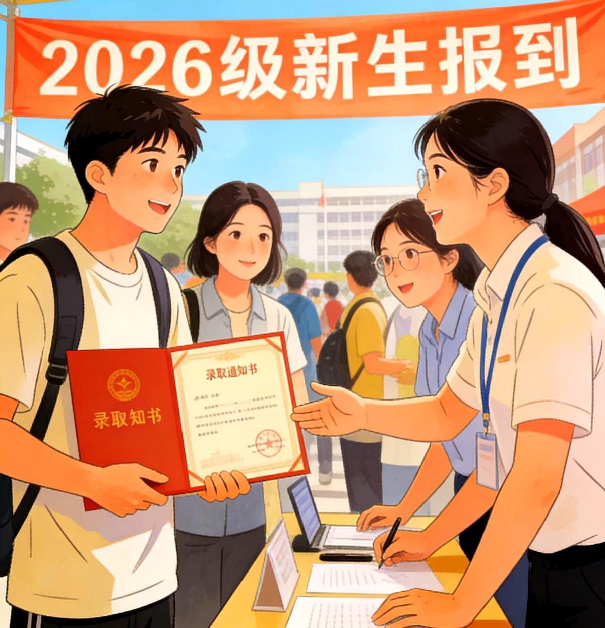 2026山东考生：收到录取通知书距离报到时间（分本科/专科）七月拿到通知书的人