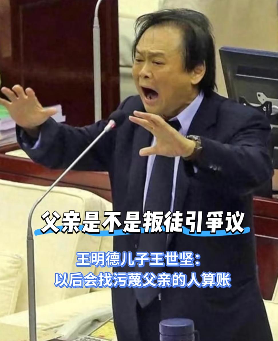 《沉默的荣耀》传到台湾后，最难受的莫过于台湾民进党中死硬的“台独”分子王世坚，因
