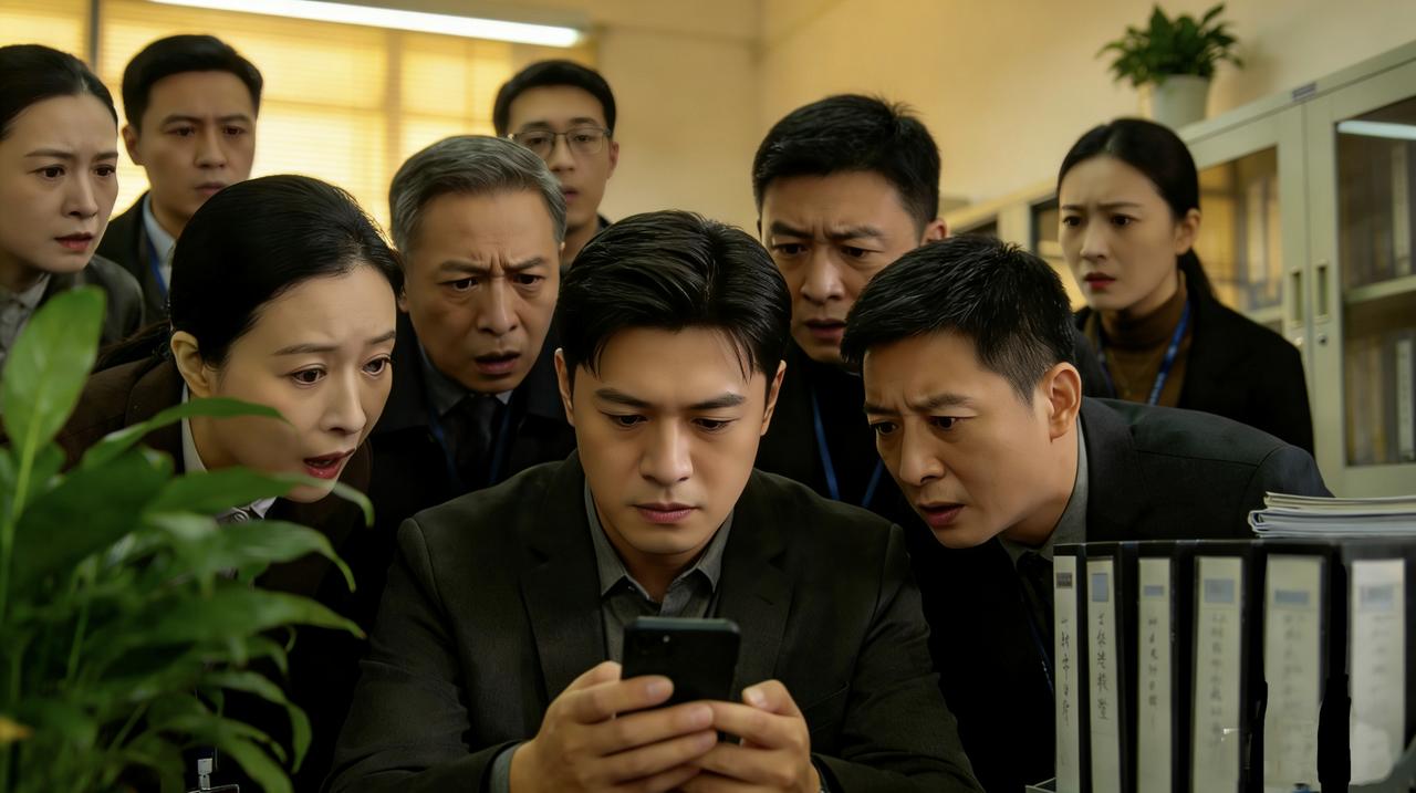 年终奖到账那天，老员工们都在悄悄对金额。大刘发现自己的比去年少了五千，气得要去