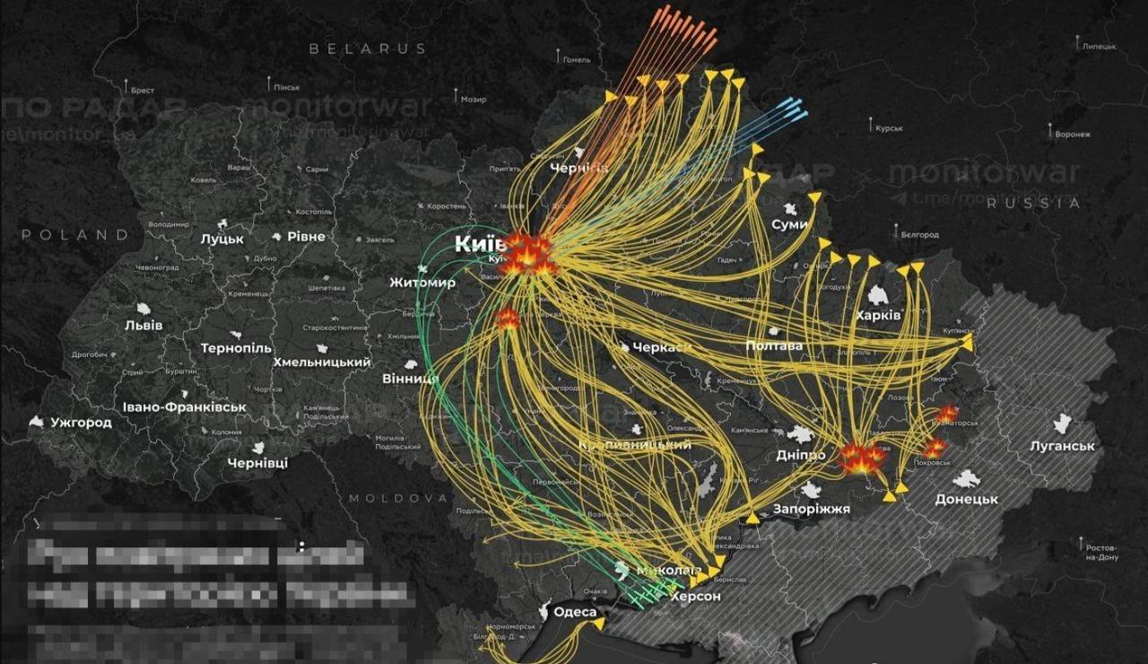 “炸！炸！炸！”当地时间2025年11月14日凌晨，俄军对乌克兰中部和东部，尤其