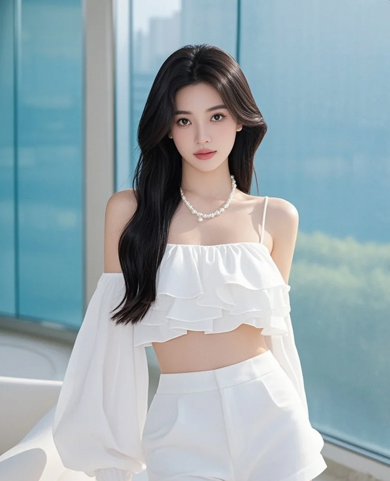 酒窝藏甜蜜，颜值超美丽，这般清新可爱谁能不爱？