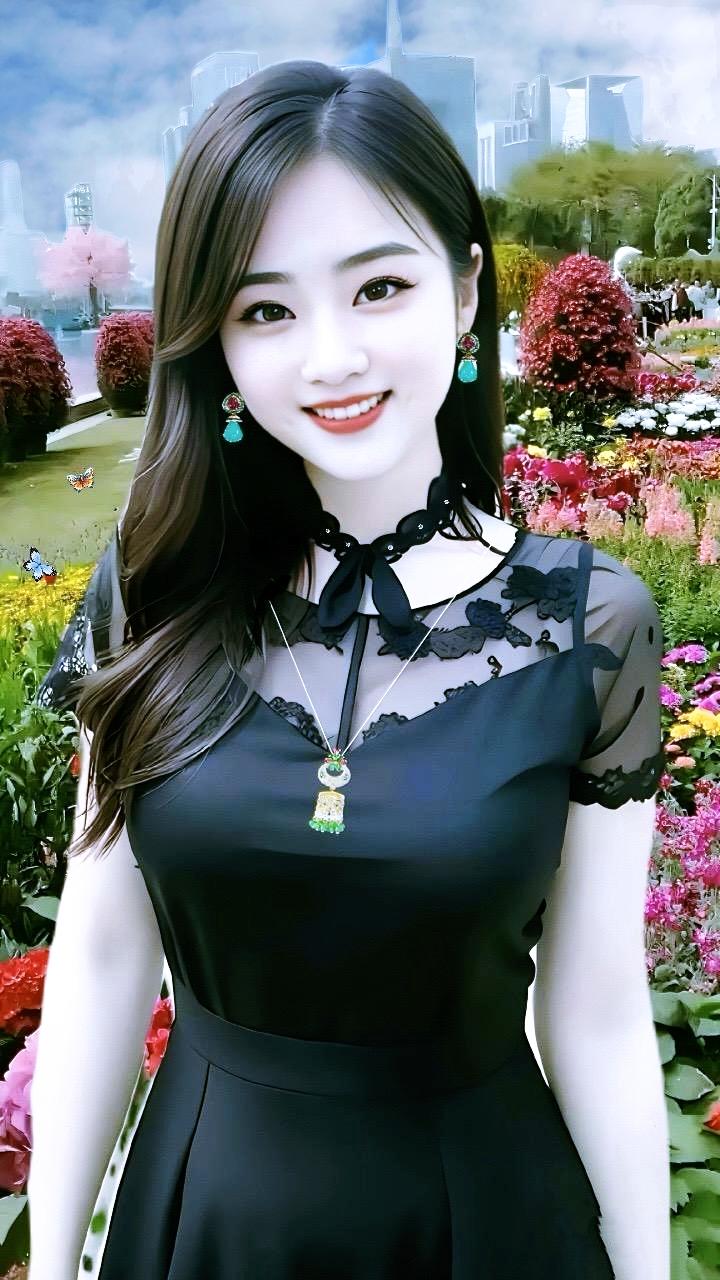 清晨的公园云淡风轻，往那一站是不是也是一道风景！