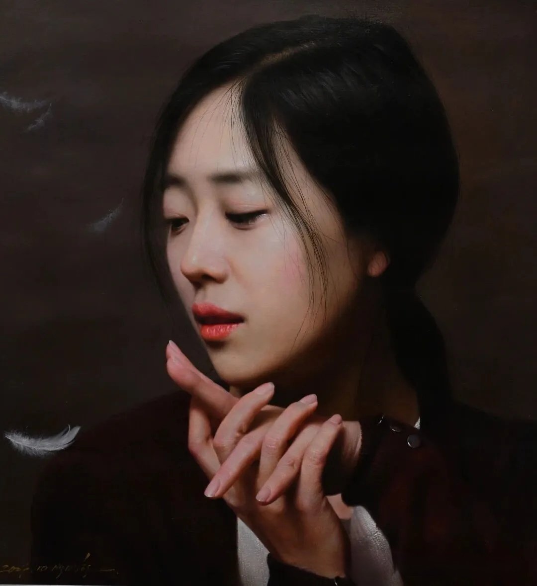 朝鲜油画名家白明学绘画作品欣赏遇见艺术油画风景​​​