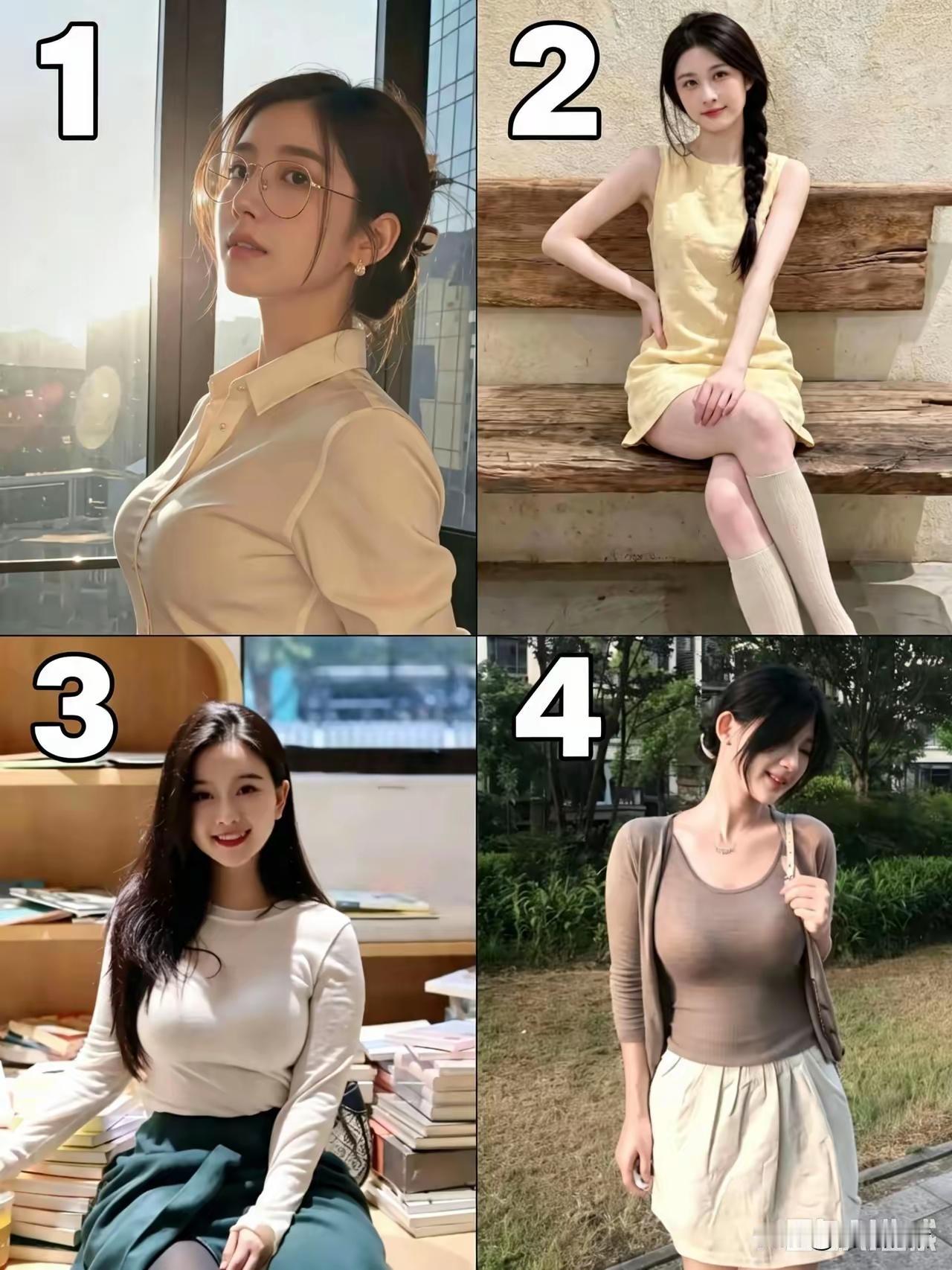 现实中四个只能选一个，你会选择哪个