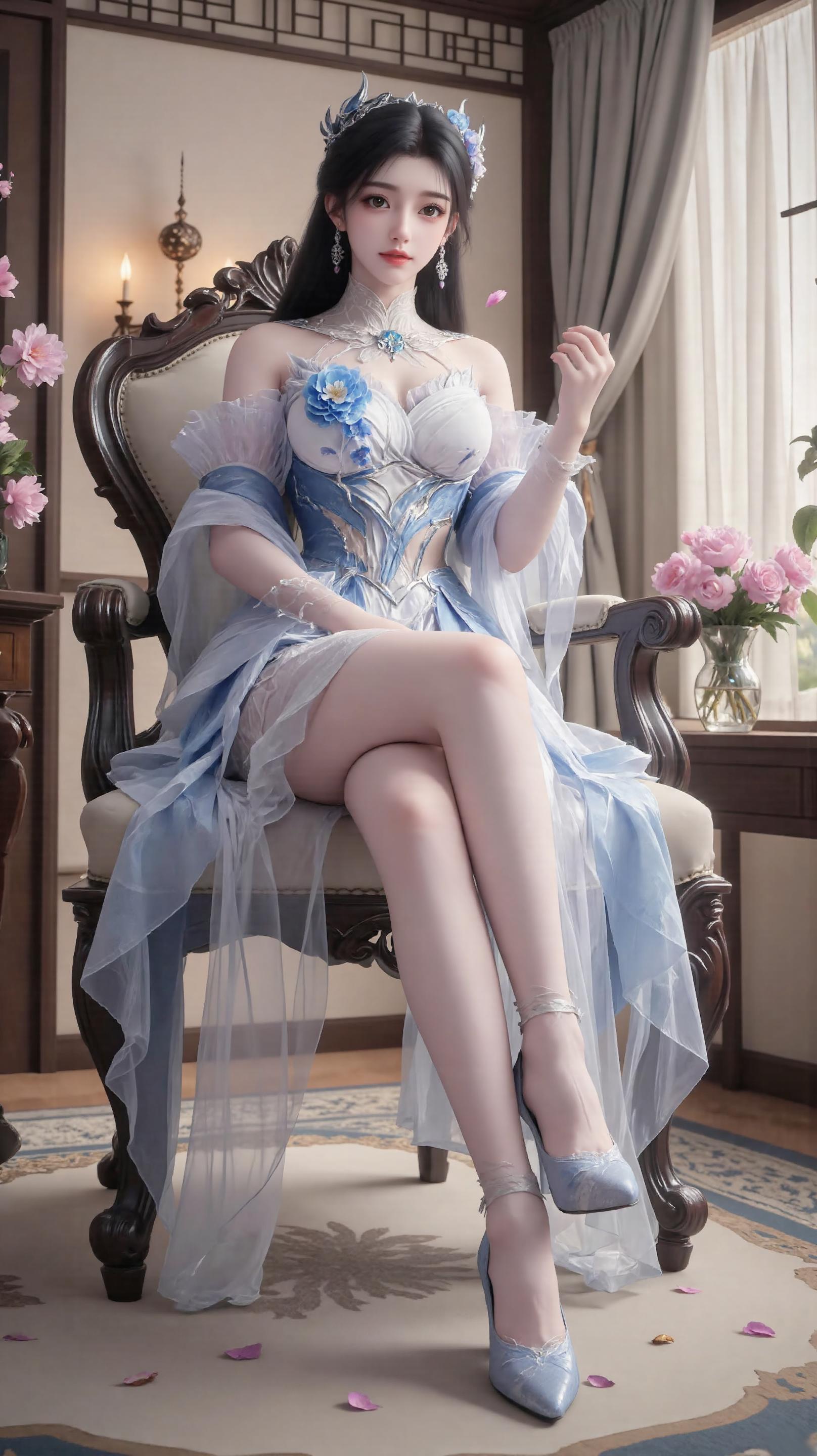 完美世界-晓月仙子！