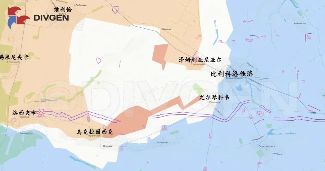 俄军北部集群打出了俄乌冲突爆发以来罕见的一次大迂回，从乌克兰斯克（乌克拉因西克）