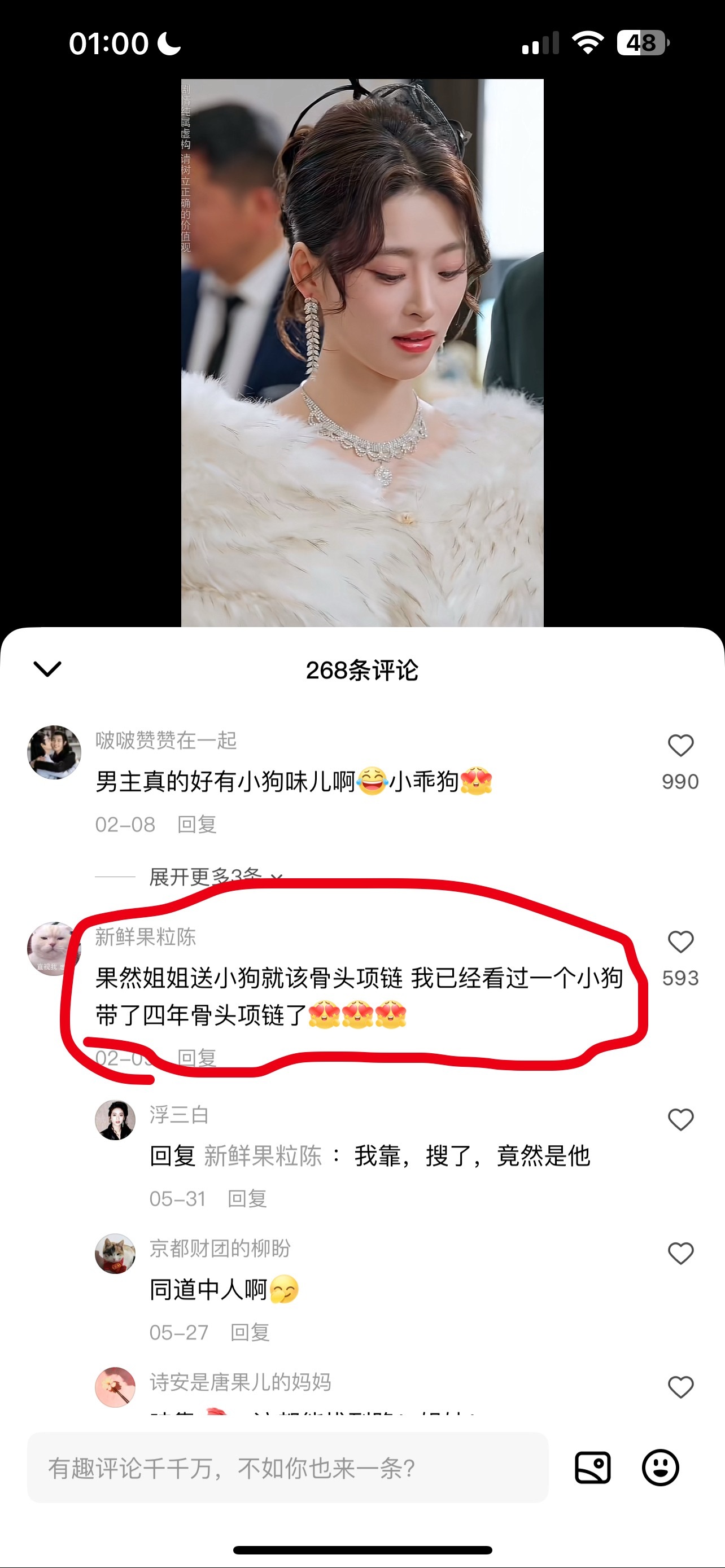 看个短剧，又看到同担了
