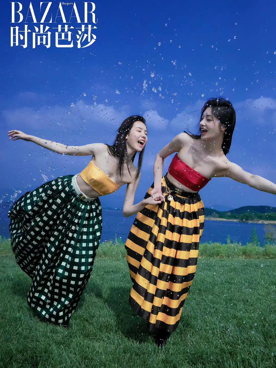 周洁琼💖陈都灵💧时尚芭莎💦​​​