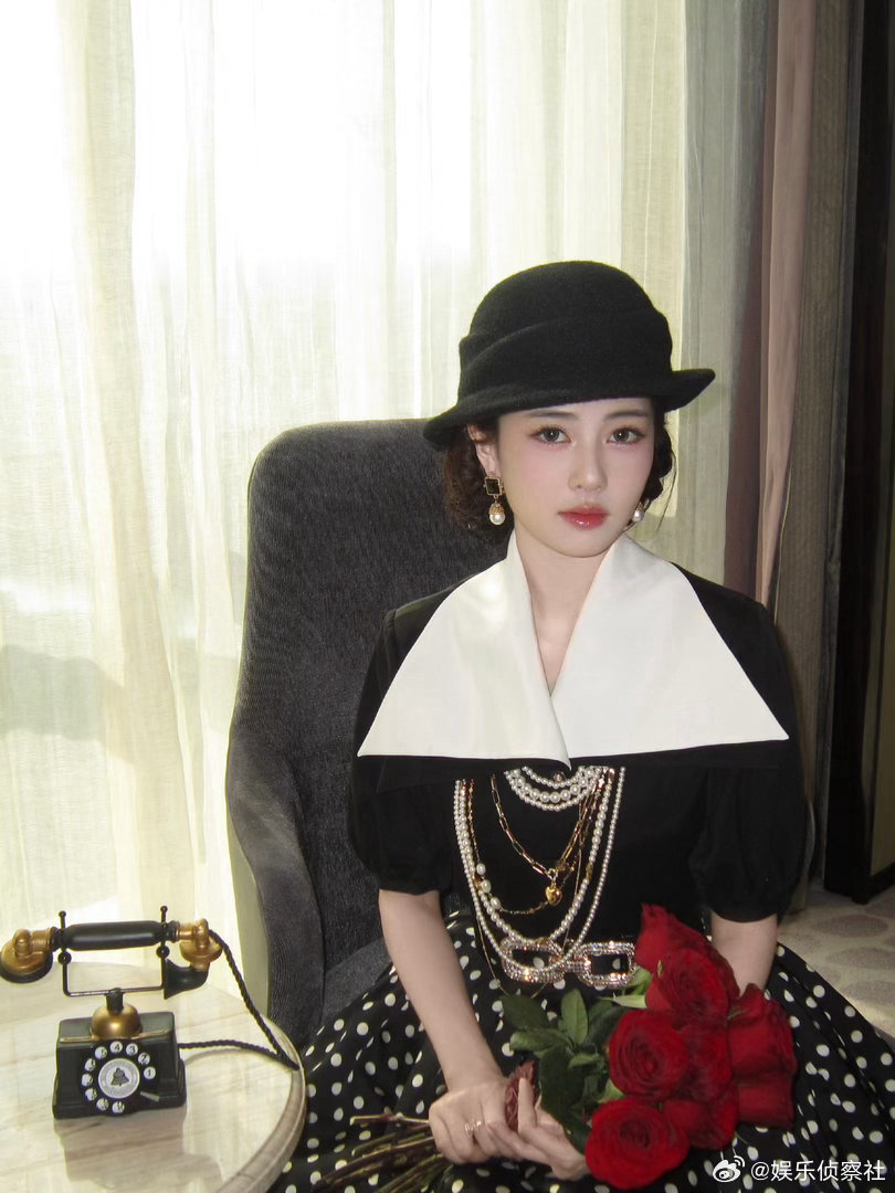 白鹿有金粉世家的感觉了！