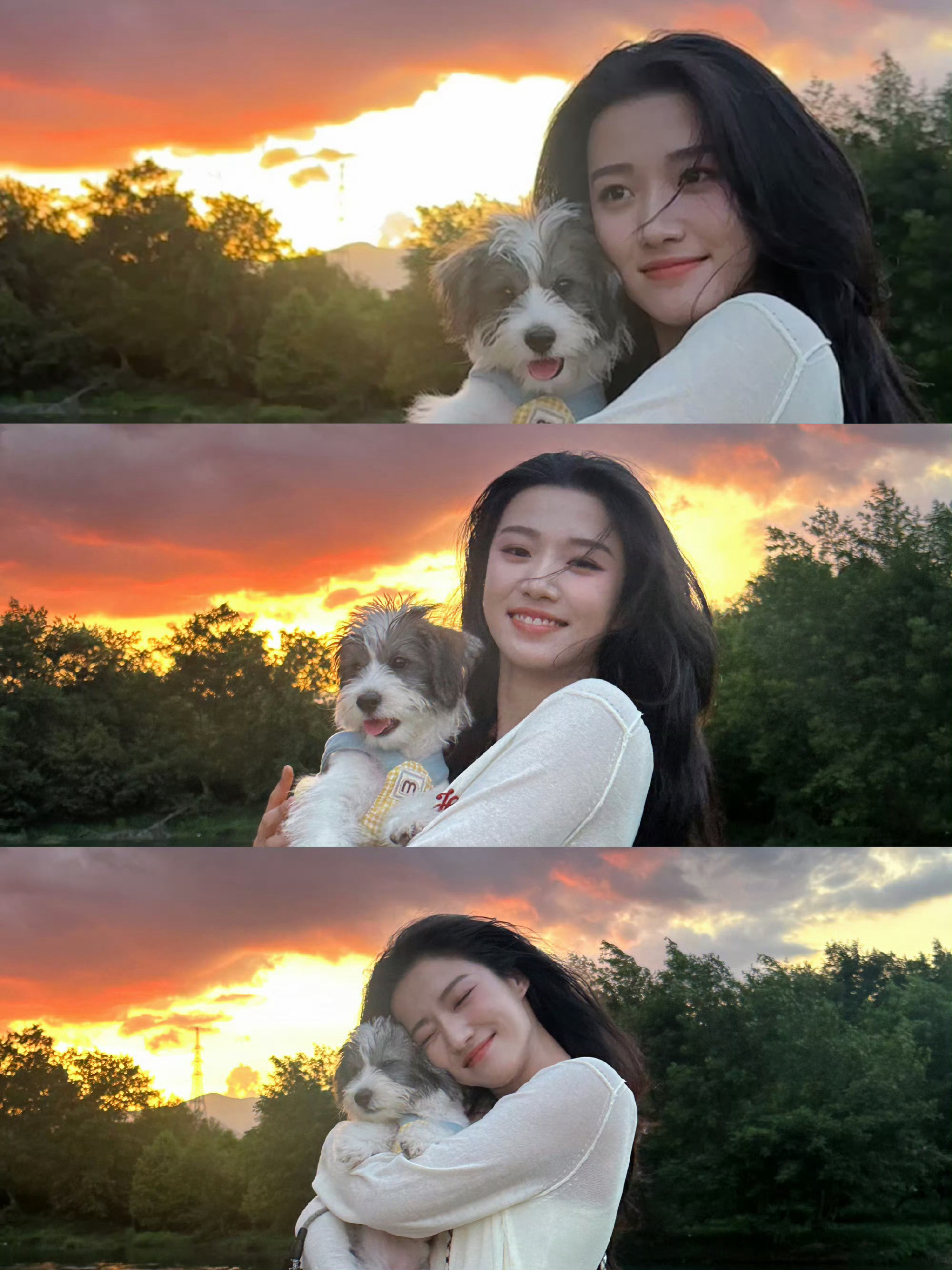 卢昱晓说小狗小猫是我的精神支柱当卢昱晓收到了我做的立体书卢昱晓聊宠物时的样子太