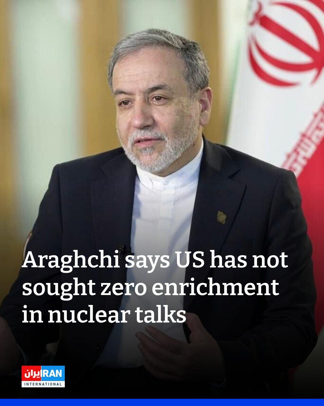 新闻快讯——伊朗外交部长阿拉格齐（AbbasAraghchi）周五表示，美国并