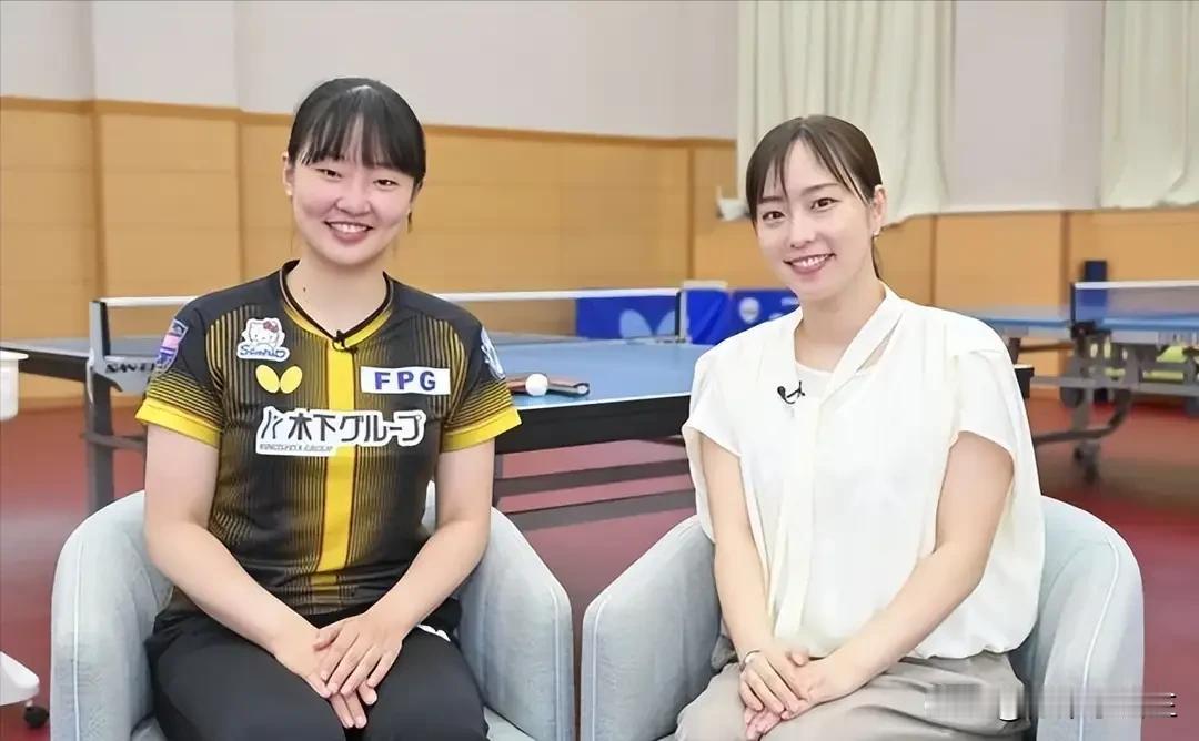 笑死我了！2026亚运会之前，石川佳纯采访张本美和，希望鼓励日本女队，结果一不小