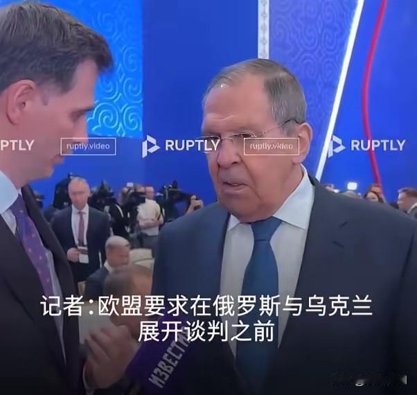 卡拉斯态度异常强硬，要求俄先撤军再谈判，拉夫罗夫的答复令其羞怒！5月28日，