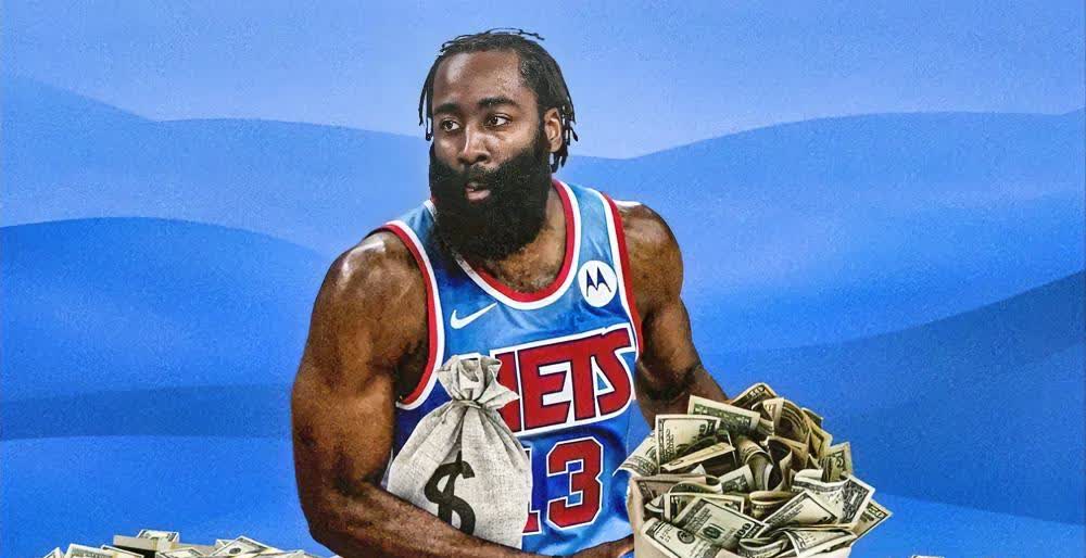 “大胡子”哈登除了没有拿到NBA总冠军，真是名利双收！1. 快船队送出4年1