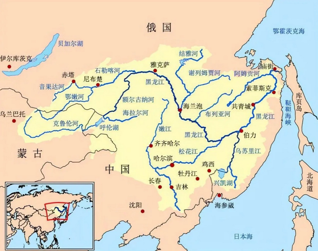 黑龙江是一条被低估了的世界大河，干流长4400公里，年径流量约3400亿立方米，