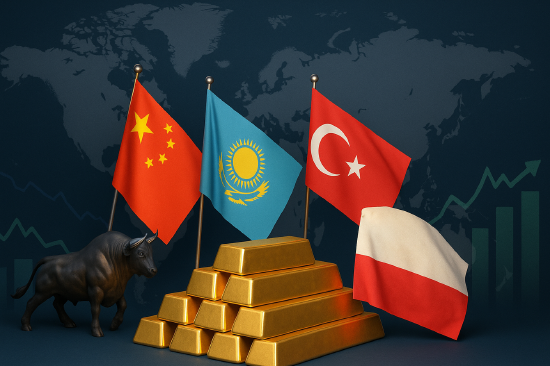 世界黄金协会: 5月全球央行增持20吨黄金, 第一名哈萨克斯坦增持7吨