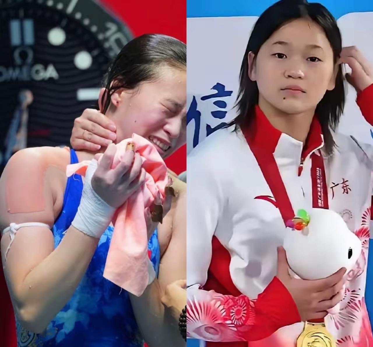 为什么赢的是陈芋汐但被偏爱的永远是全红婵赛场比的是水花压得有多稳观众看