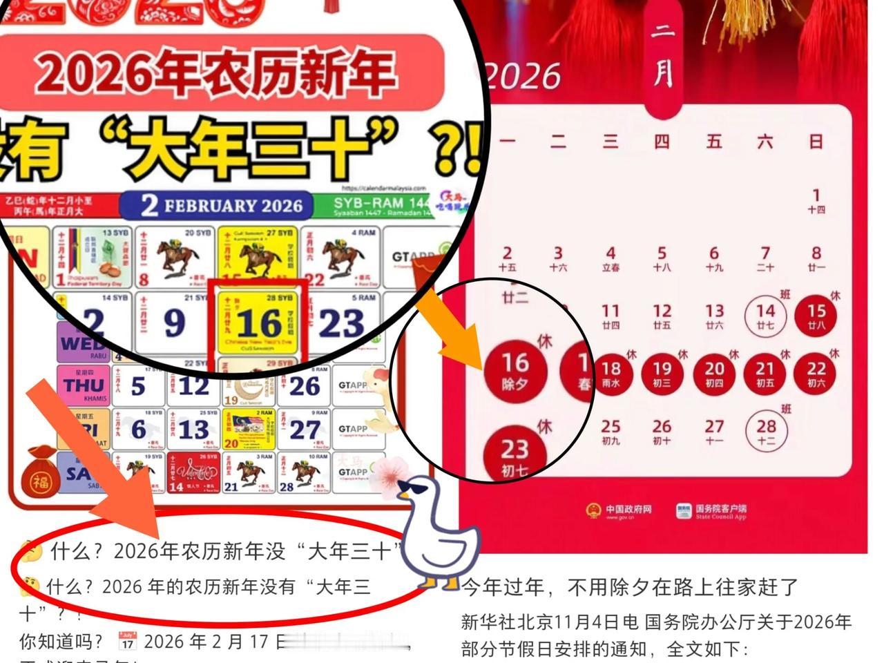 2026年春节直接把人整懵！2月17号才过年就算了，居然连年三十都没有，除夕