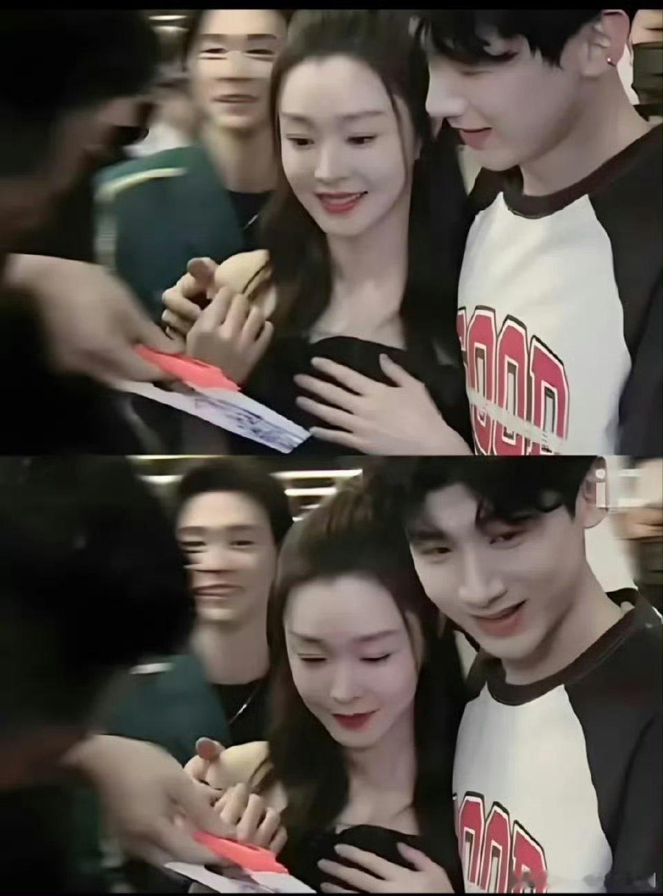白敬亭宋轶不管怎么样希望两个人幸福吧