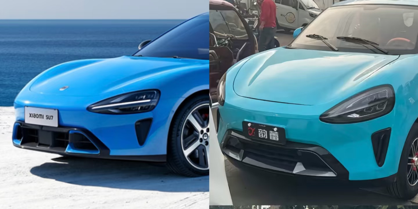 老头乐向小米汽车致歉这老头乐工厂真是倒反天罡，你模仿小米还要起诉小米，我勒个豆