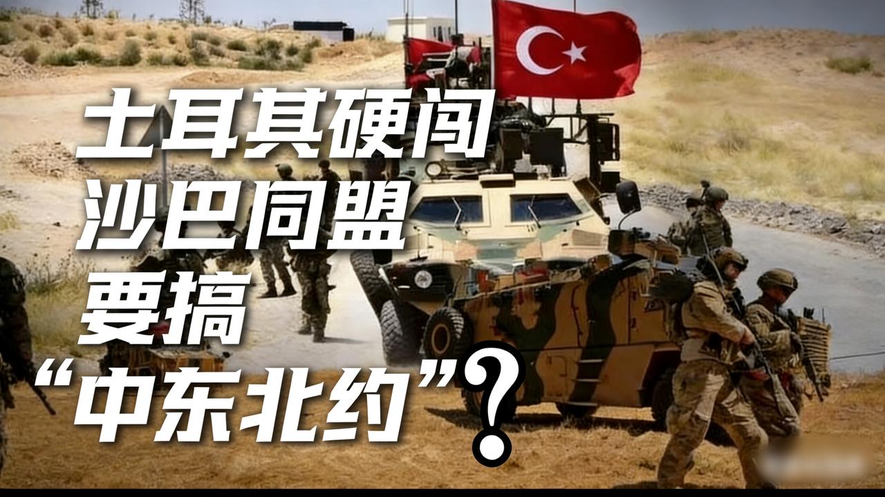 中东变天！土耳其硬闯沙巴生死同盟，要建“中东北约”？背后算盘太精明家人们，