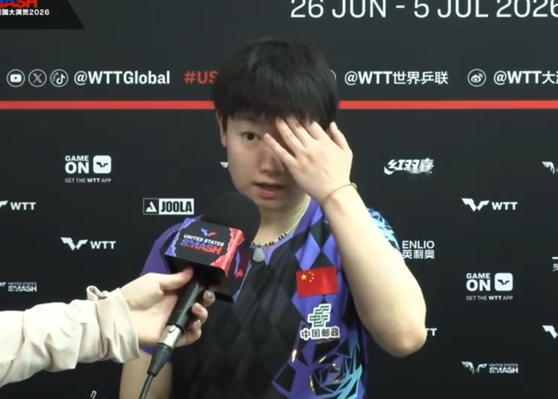 笑死我了！赛后采访，孙颖莎这算给王楚钦下了重要任务了吗？记者问：接下来就是7