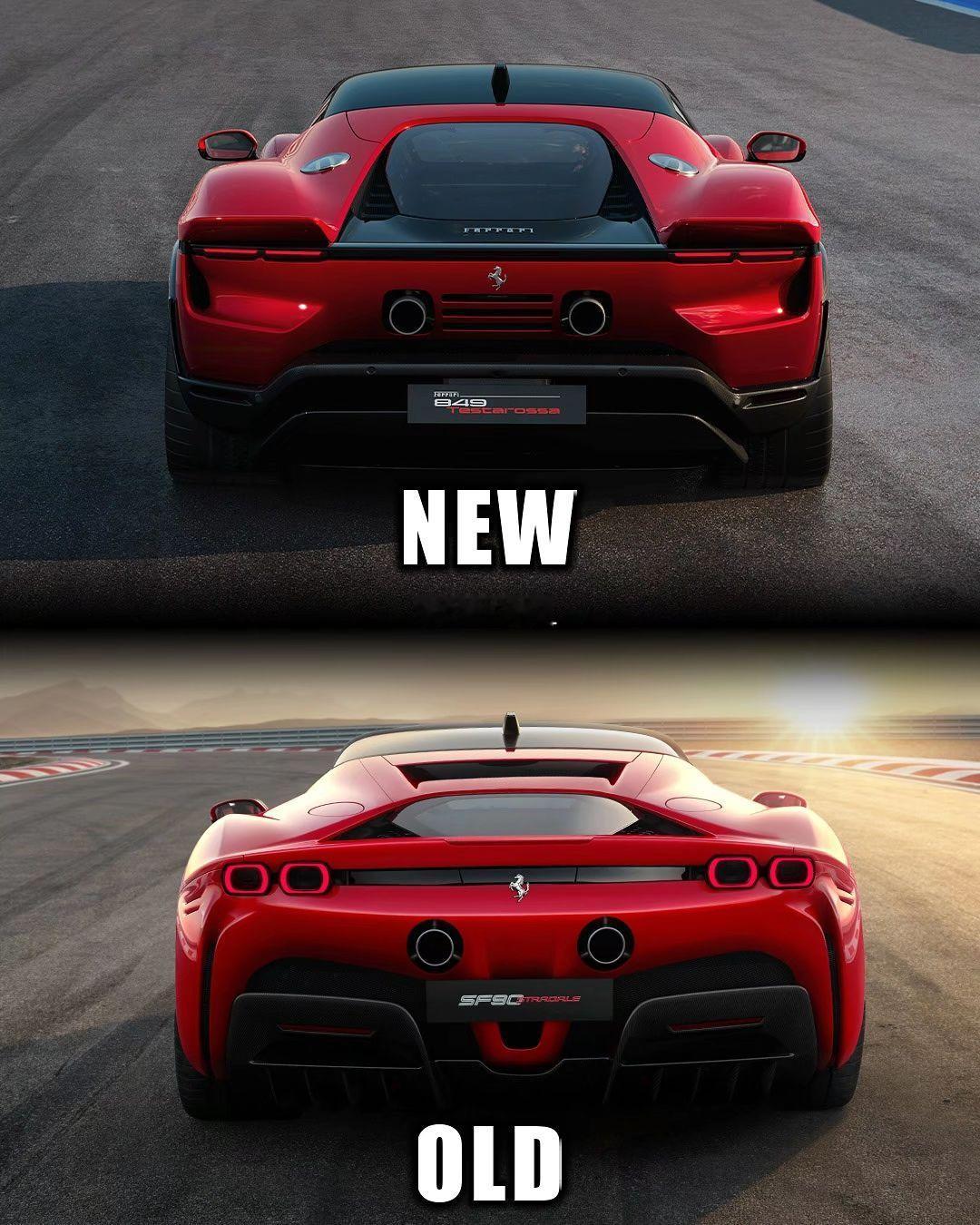 法拉利推出了全新旗舰车型849testarossa，用于继任现款期间SF90法