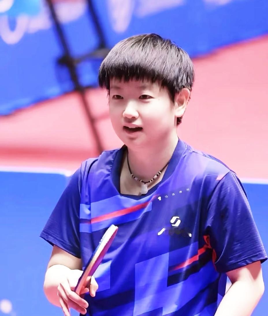 看到河北队的对战名单，自家的孩子自家疼，太暖心了。今晚莎莎有女单半决赛，