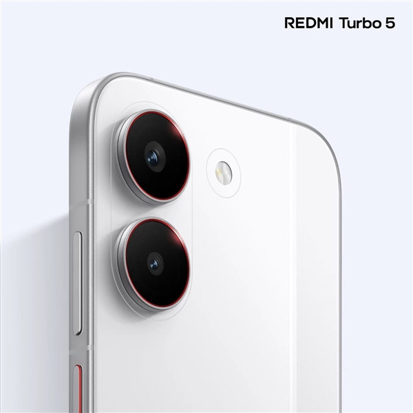 REDMITurbo5外观图来了屏幕大小和K80标准版一样都是6.59英寸个