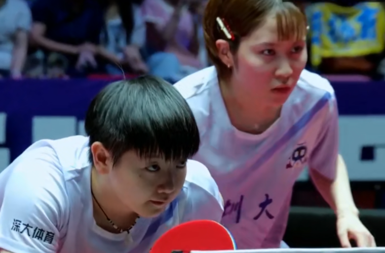 厦门乒超：孙颖莎/平野美宇第一场就要输？第一次对手是成都高新的李雨琪/向俊霖