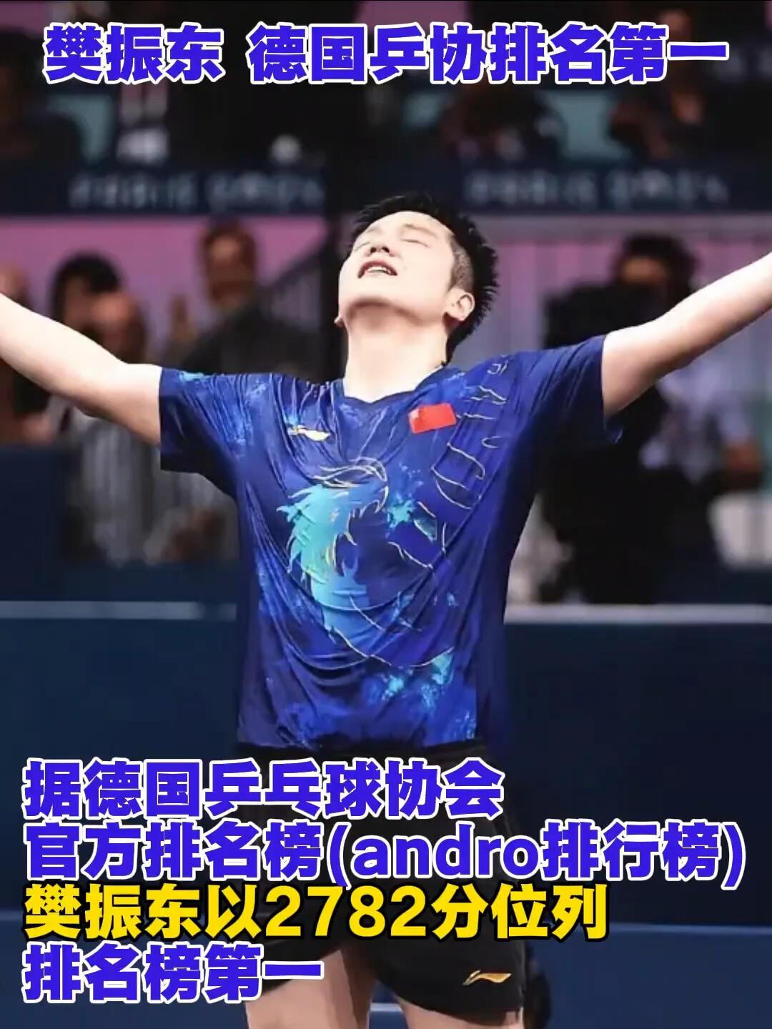 樊振东在德是一枝独秀！东哥的优秀有目共睹，积分是一方面，但是真的实力无需多言，