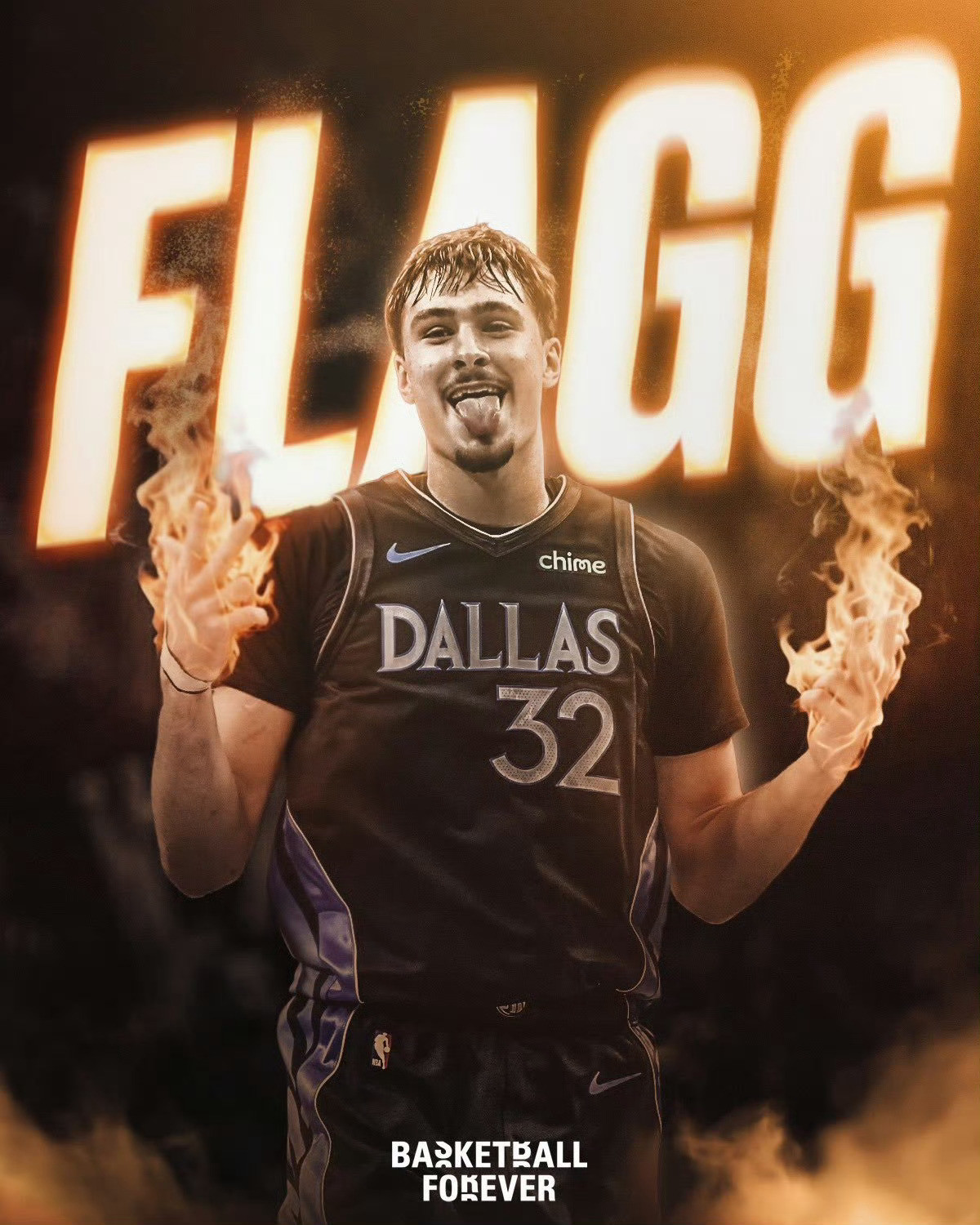 弗拉格空砍51分本赛季至今，弗拉格拿到1349分351篮板293助攻80抢断，四