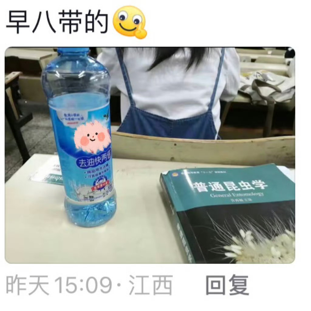早八带什么去教室都不奇怪