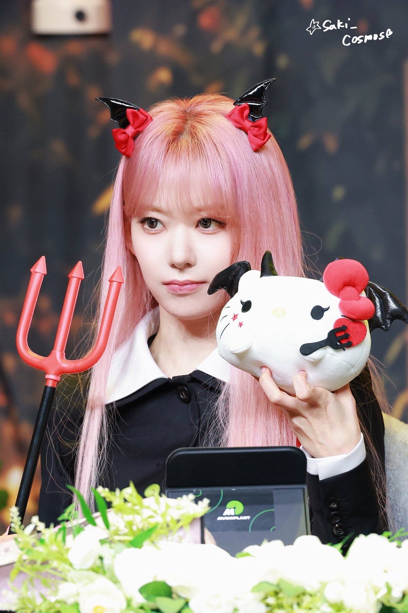 摄入粉毛恶魔能量
